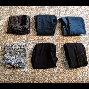 BUNDLE!! 6 Pairs of 10/12 Kid Pants